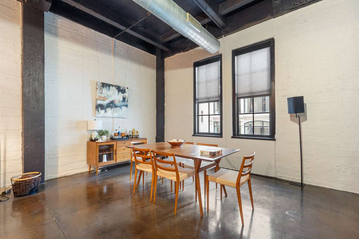 So roomy with the high ceilings