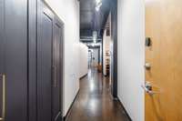 View front front door. Large closet off to the left.