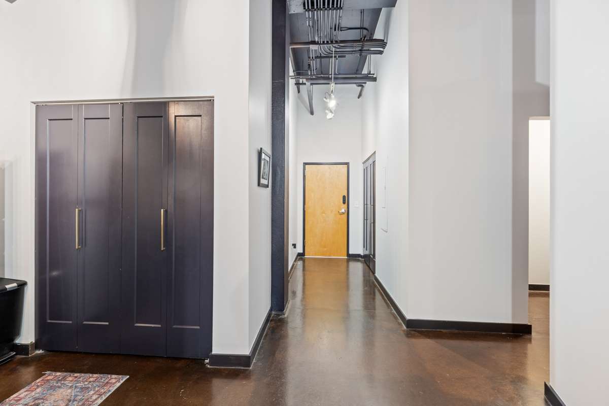 View looking back to the front entry.