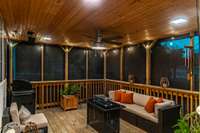 Your friends and family will all love this outdoor space!