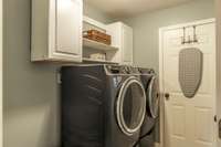 There is a private utility room with lots of space, which also has a large walk-in closet.