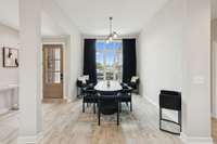 Front Entry & Dining