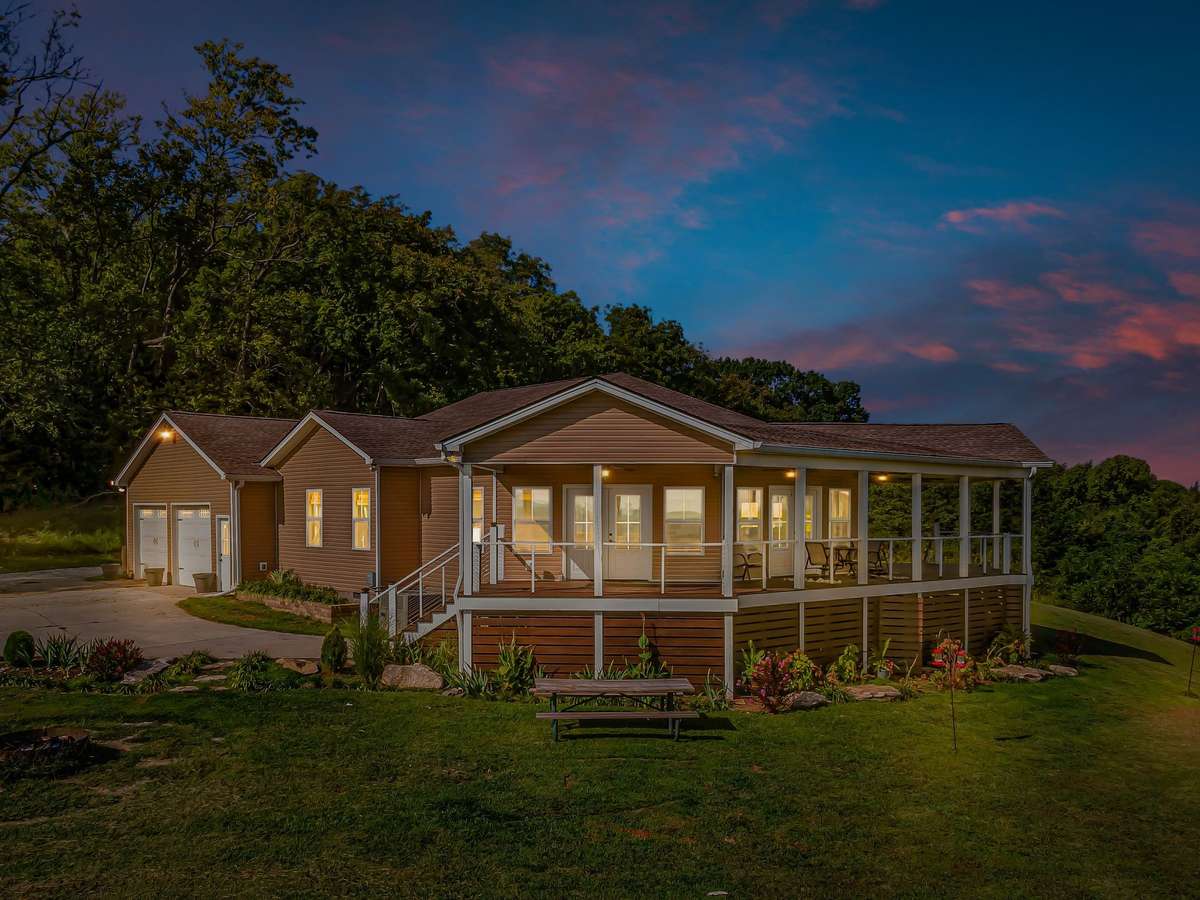 Beautiful home with a view that is indescribable.