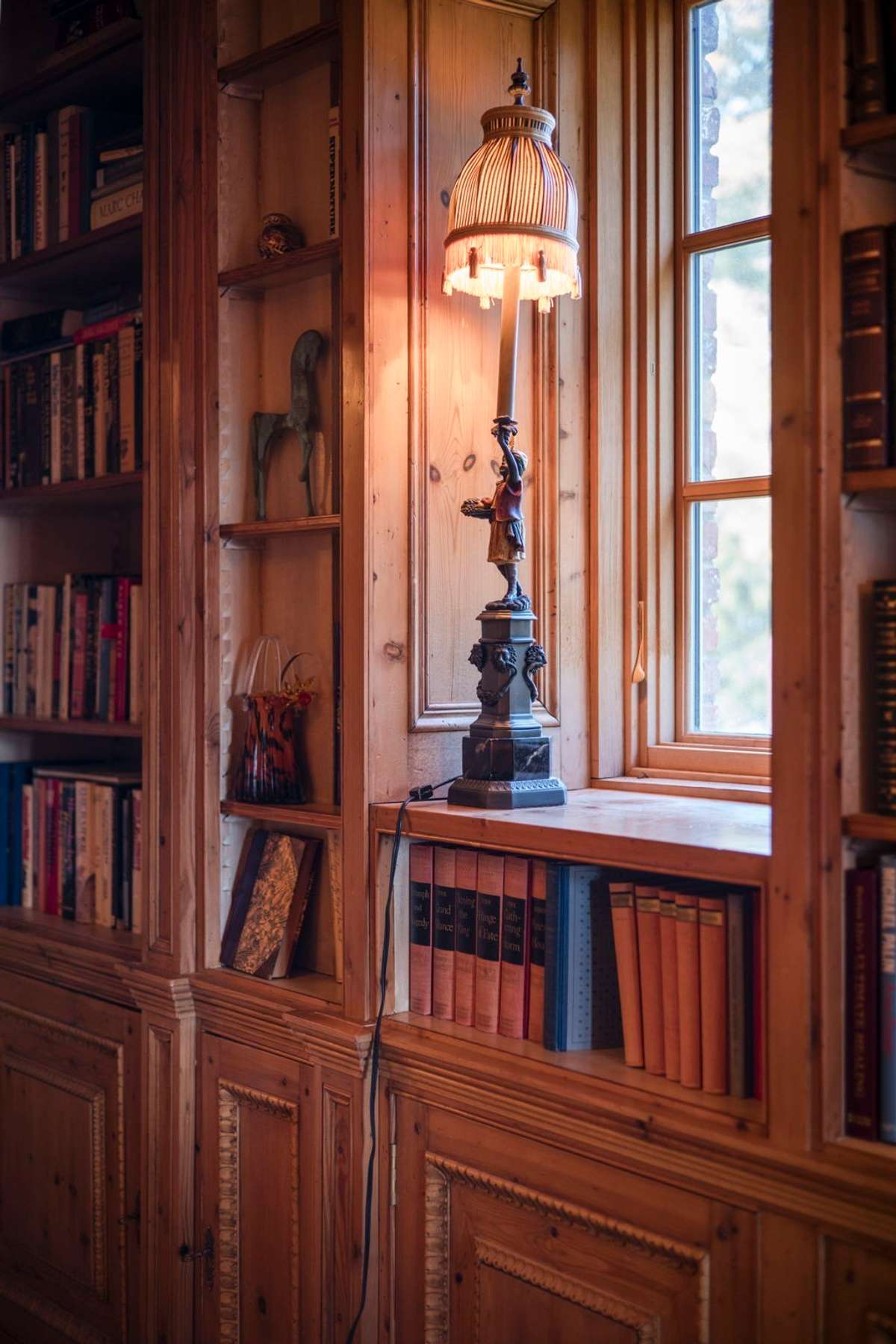Sure to impress, these custom built-ins elevate the space.