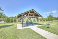 Gather your friends for a picnic under the community pavilion.