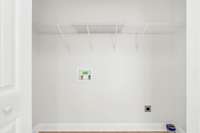 Utility closet conveniently located right by all of the bedrooms!