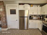 Convenient door access to the basement