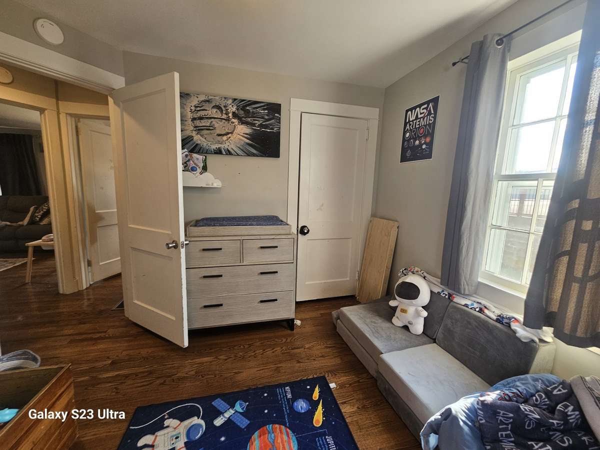 Comfortable bedroom located on the main level
