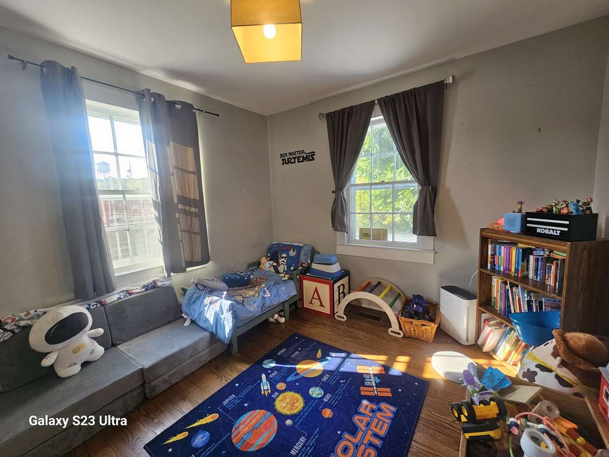 Comfortable bedroom located on the main level
