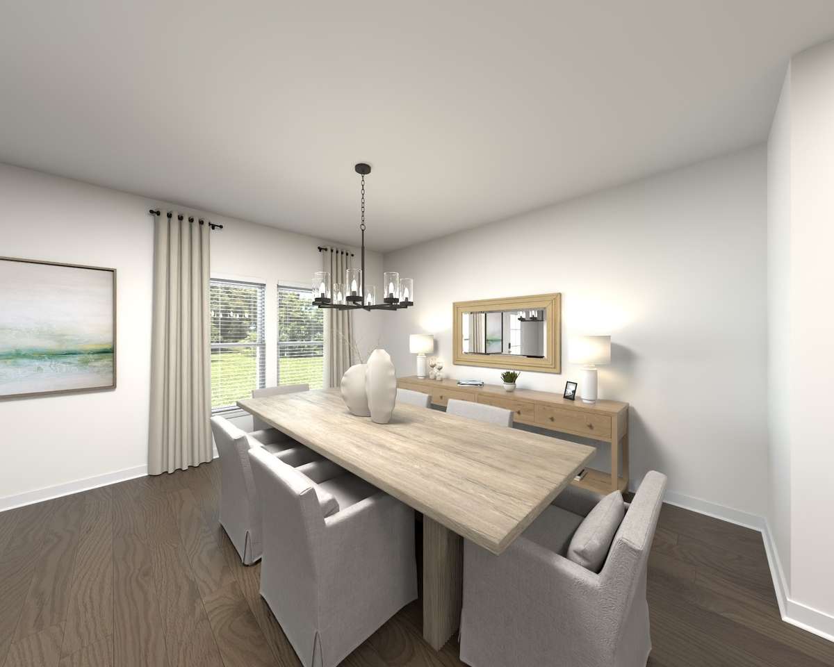 Photo is not of the actual home, but is an inspirational photo of builder’s model home and may depict options, furnishings, and/or decorator features that are not included