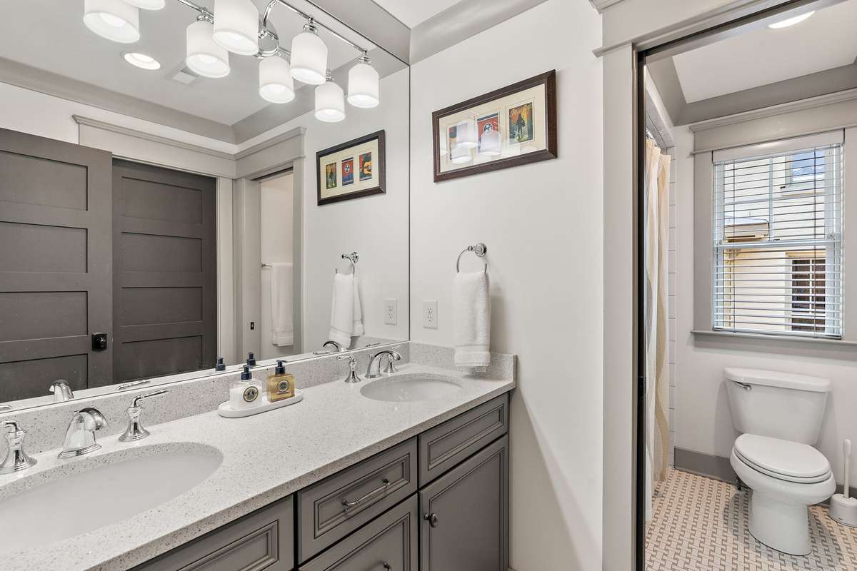 Secondary bathroom