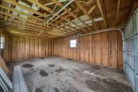 OVERSIZED 27 X 28 ATTACHED TWO CAR GARAGE