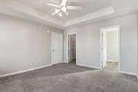Includes large Primary walk-in closet