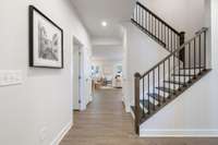 Step inside to a bright and welcoming foyer that makes an immediate statement!