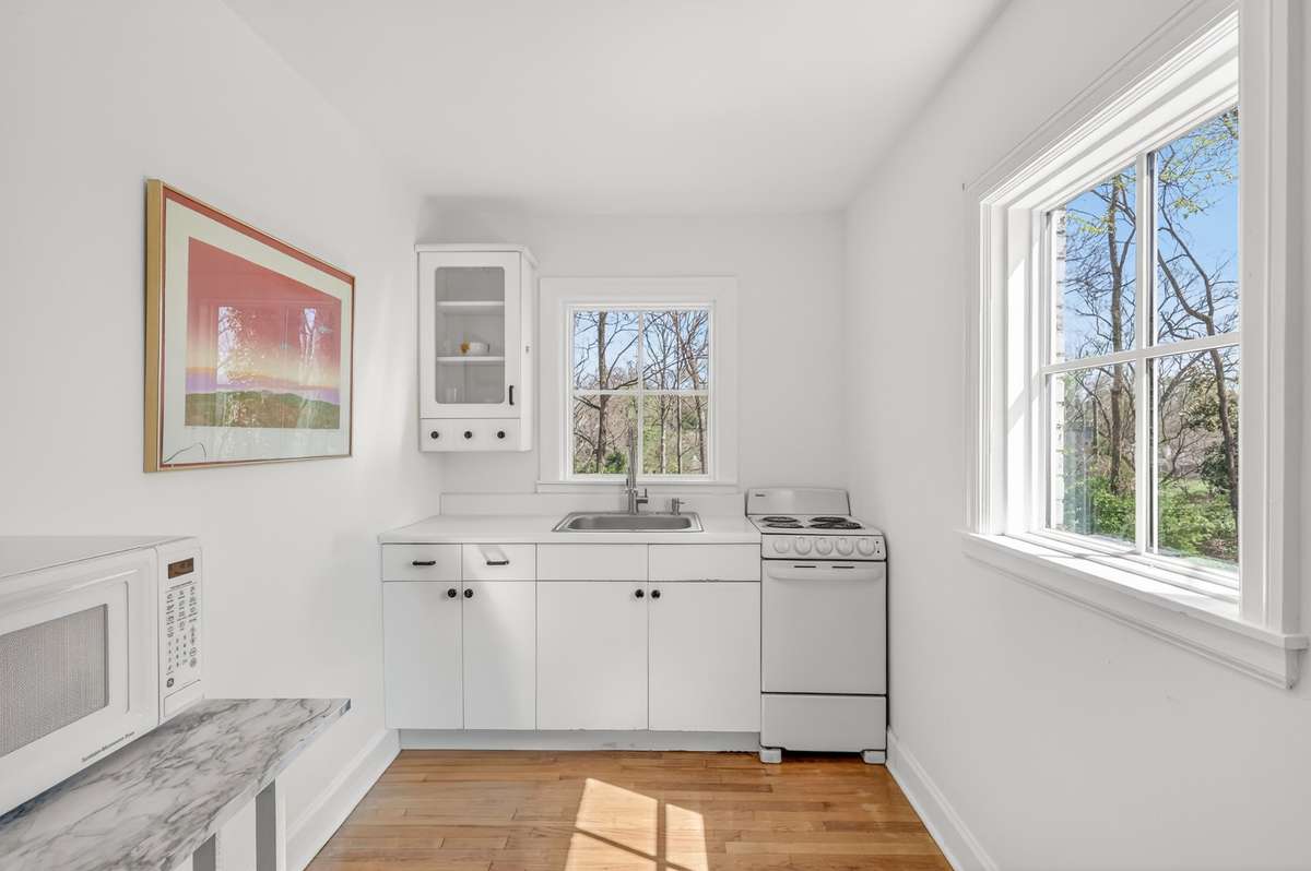 This the kitchen in the main level apartment area