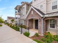 Your home is top floor, left, with a great view from the balcony