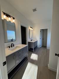 Master bathroom