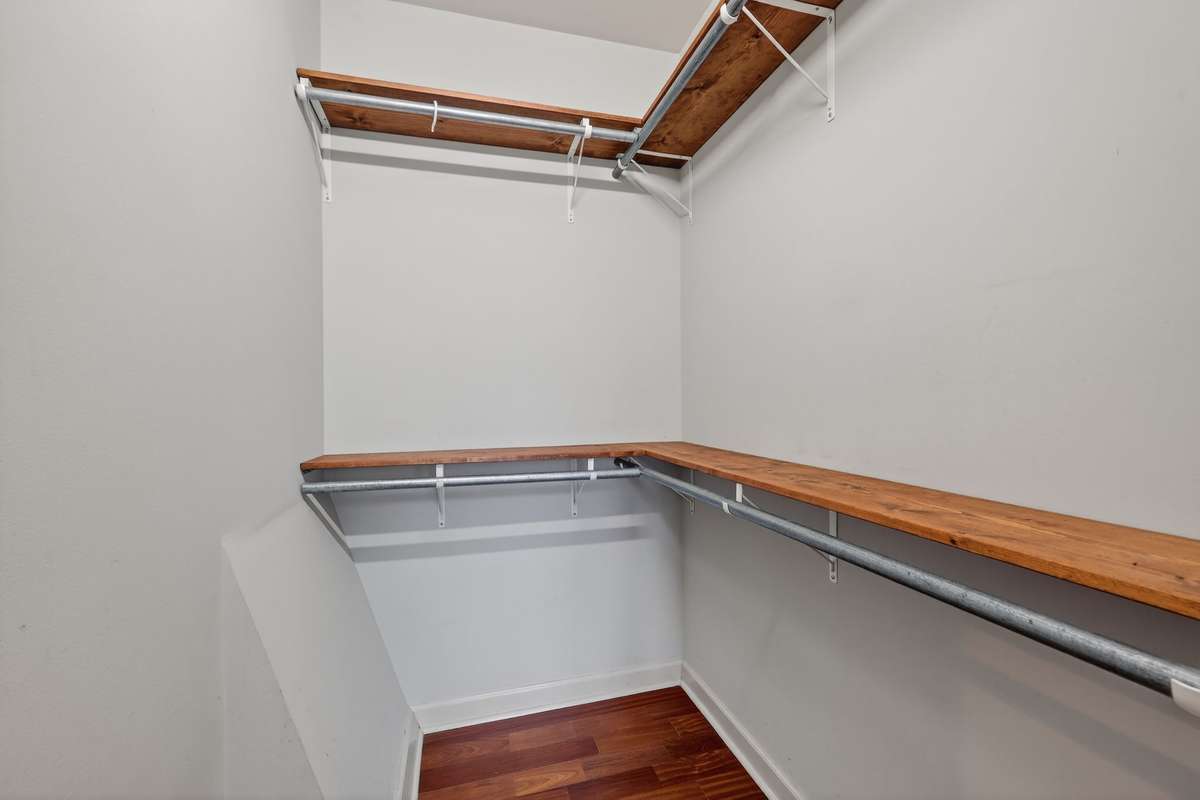Large walk-in closet