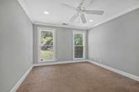 Primary downstairs bedroom.