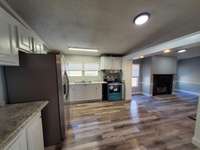 Kitchen and Fire Place