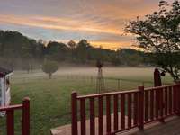 Early morning fog...