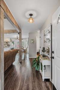 Beautiful entryway...