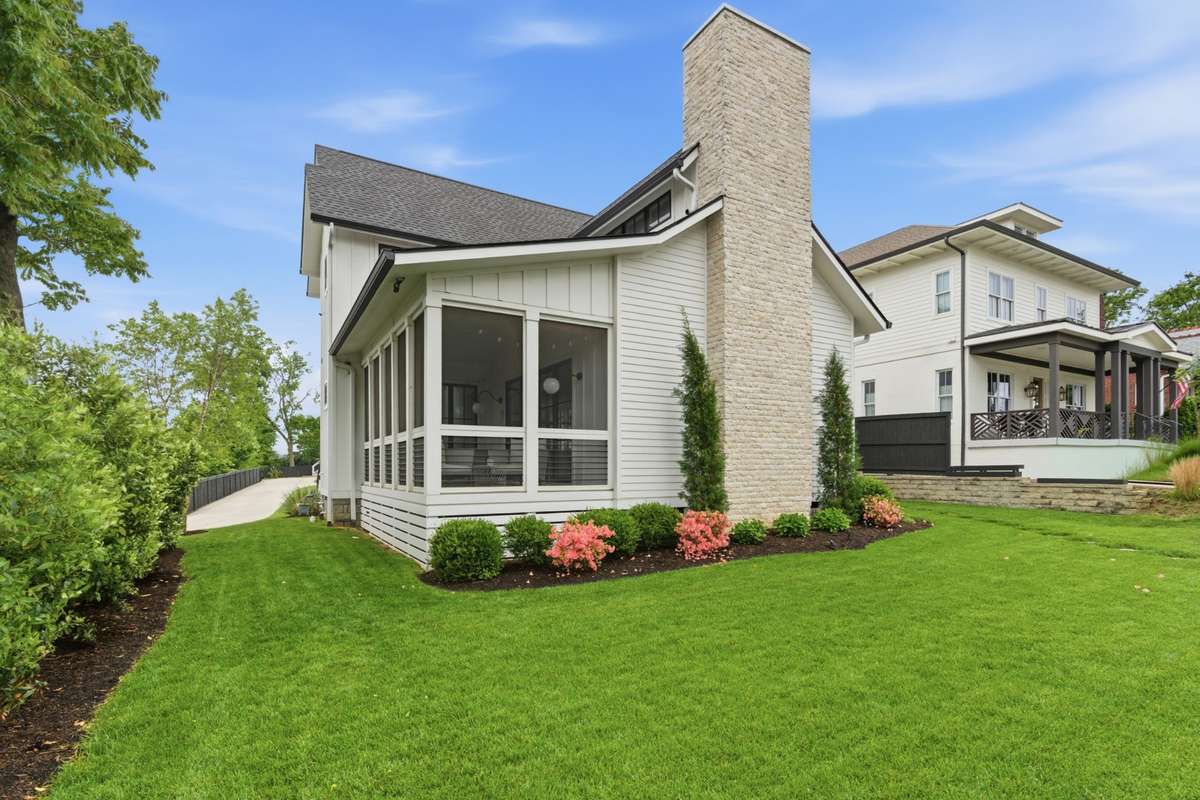 Outside, the homes are surrounded by lush landscaping serviced by an irrigation system.