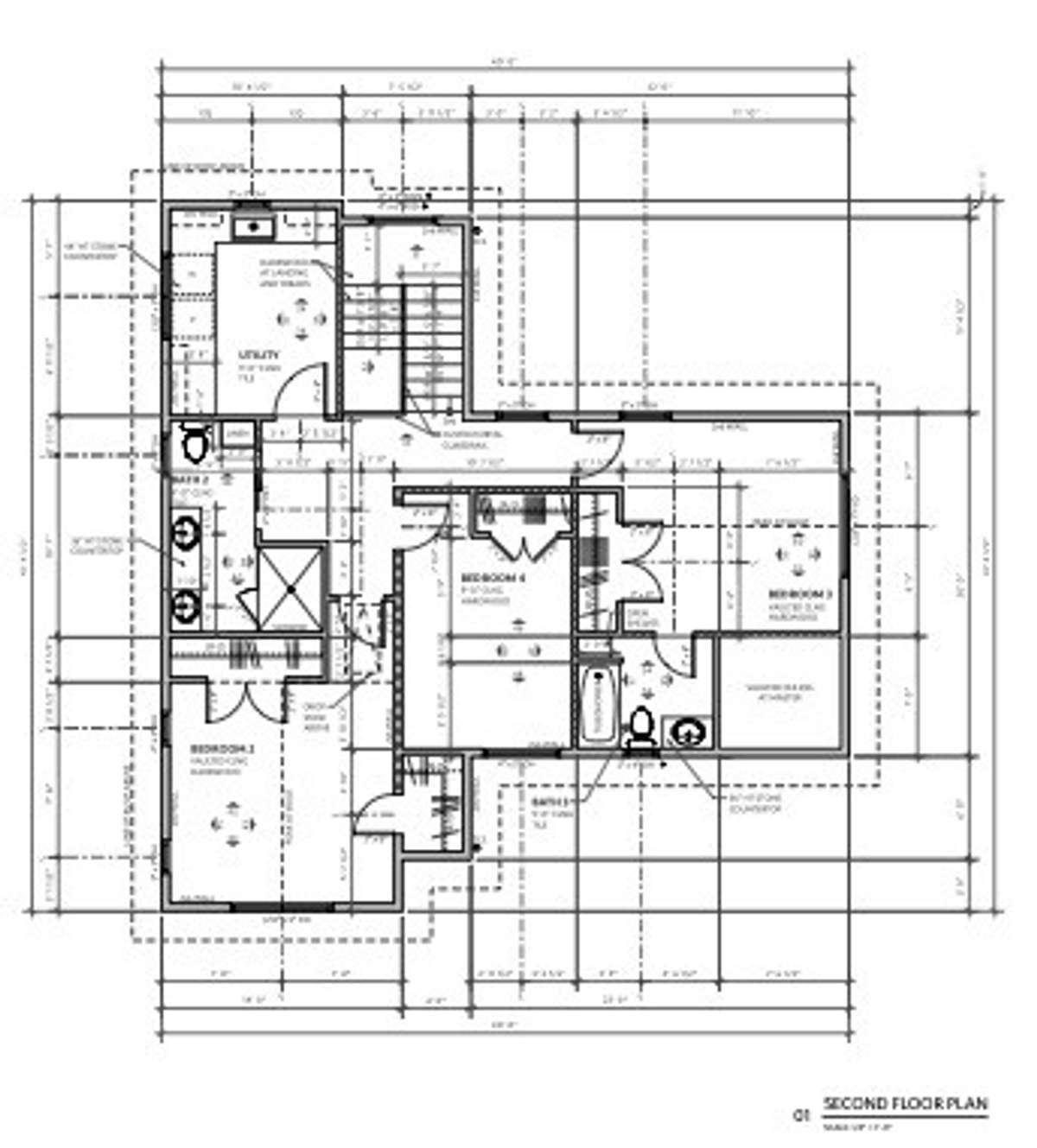 Back Home Floor Plan - Upstairs