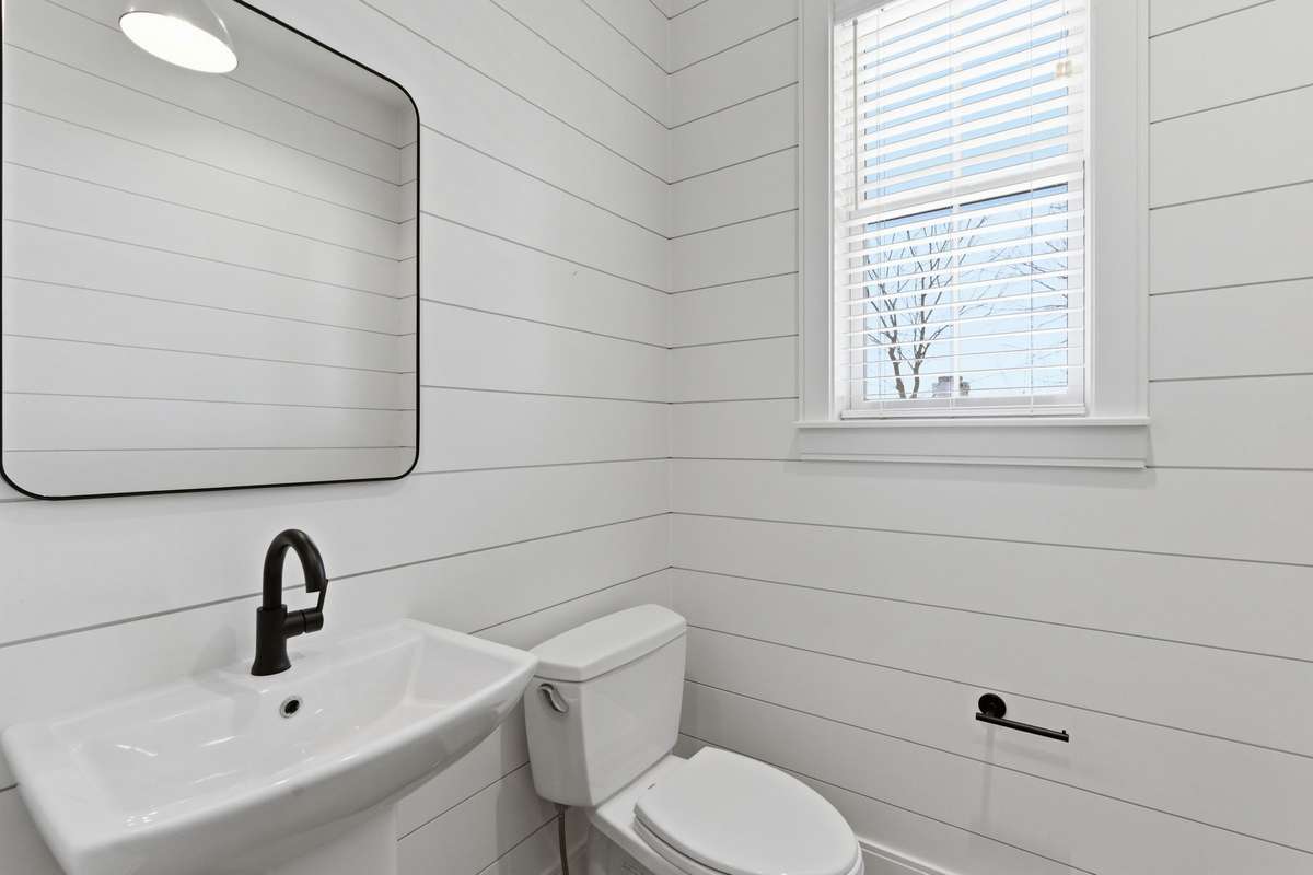 Powder Bathroom for guests downstairs