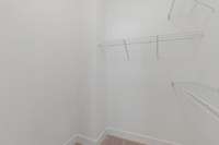 One of the large walk in closets in the primary