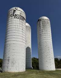 Silos to represent the farm land where your new home is located.  A small town, quaint community located perfectly in the Cane ridge area in Nolensville, TN.
