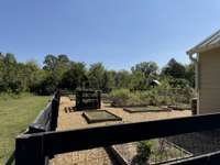 Community organic herb garden
