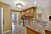 Kitchen with Abundant Cabinets and Countertop Space