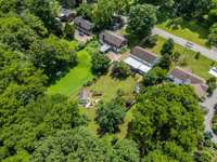 Drone view of the entire property.