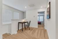 Convenient desk nook—ideal for office work, homework, or creative projects.