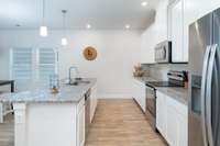 All Stainless-Steel Appliances stay with this home.