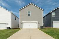 Perfect 2-car garage with No one behind you