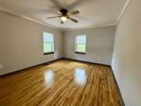 Primary bedroom on main level.