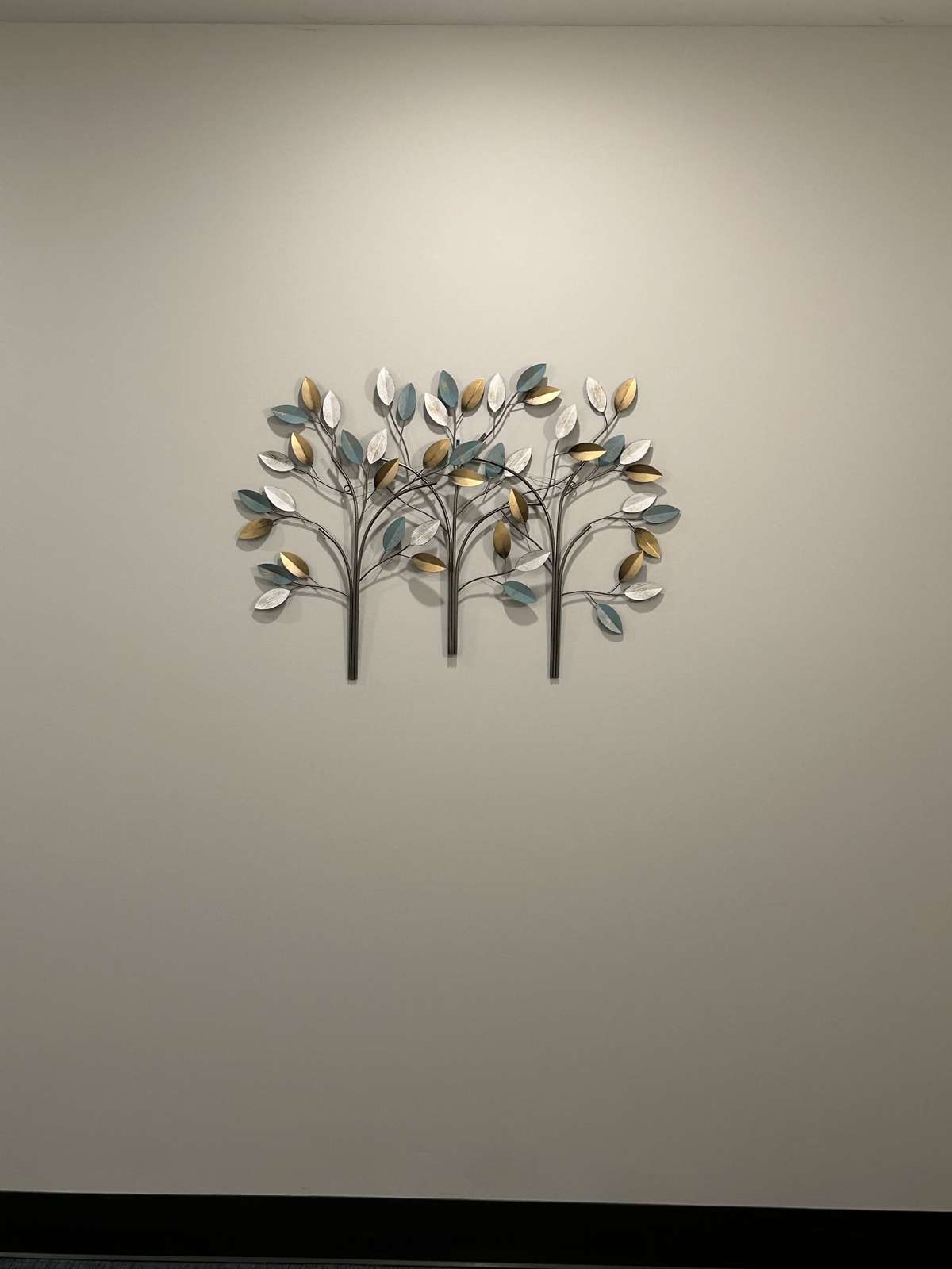 The entryway has several decorative accents.