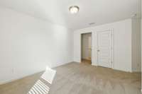 4th bedroom again has a walk-in closet.