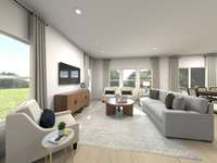 Photo is not of the actual home, but is an inspirational photo of builder’s model home and may depict options, furnishings, and/or decorator features that are not included