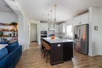 Great layout for entertaining! The walk-in pantry is to your left