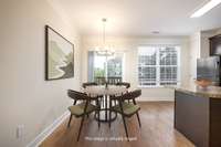 Virtually staged photo