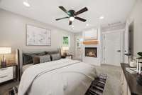 Photo is virtually staged