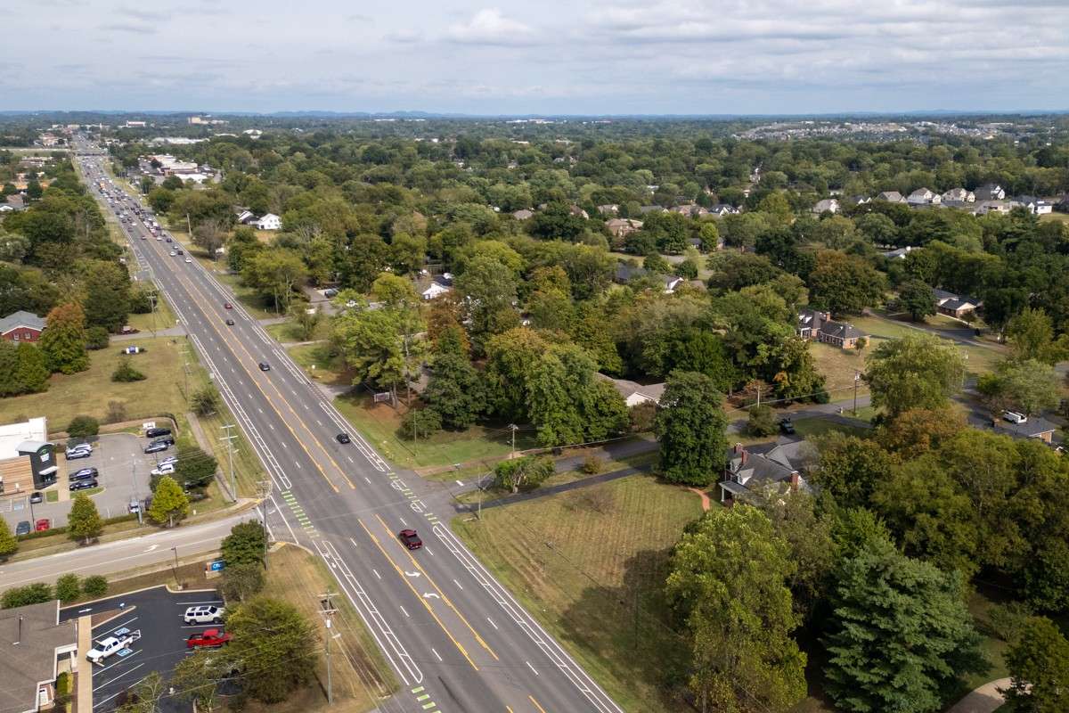 Lanes of Change for Gallatin from the Initial Conversion from Back in the Day  to Present day