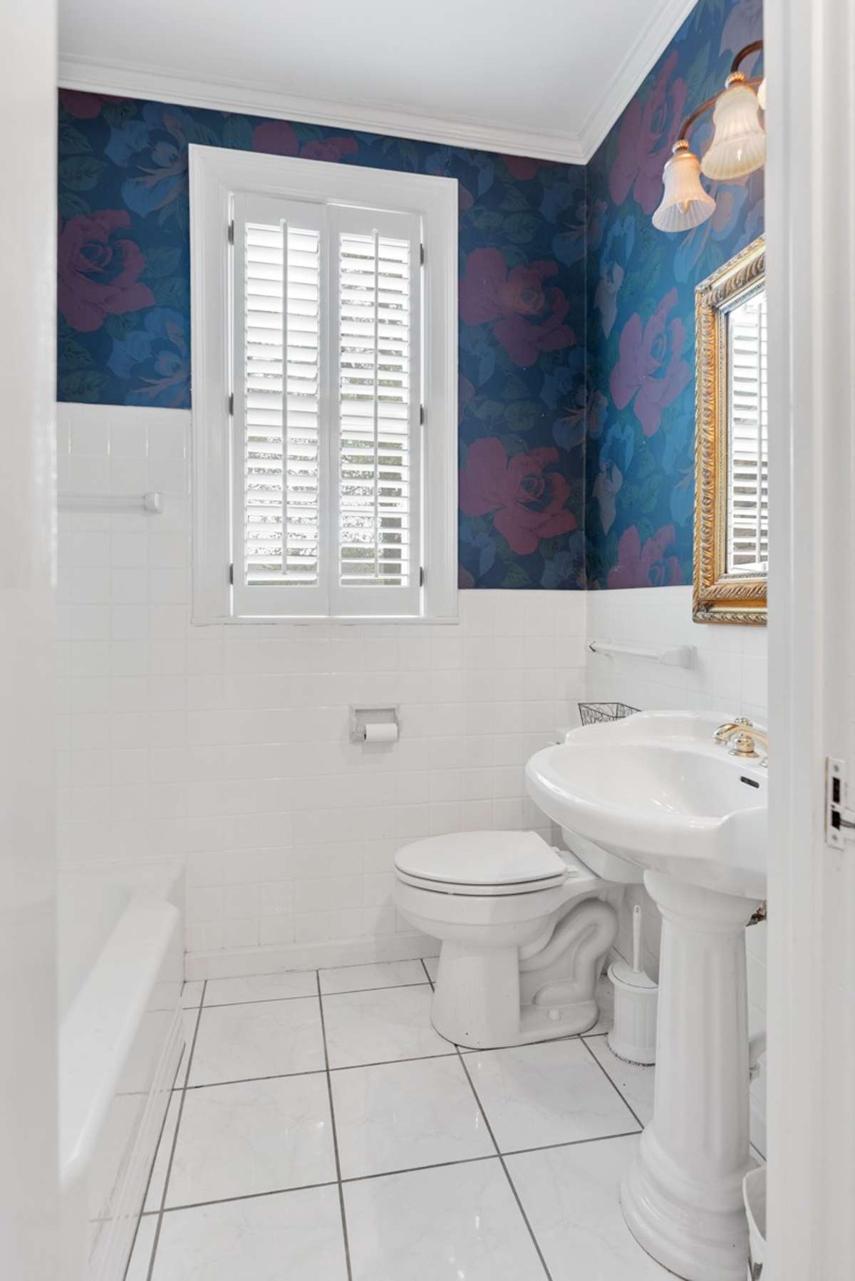 Full Bath Lower Level, Tiled, Single Vanity