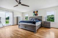 Large Primary Suite with double closets and connected en-suite