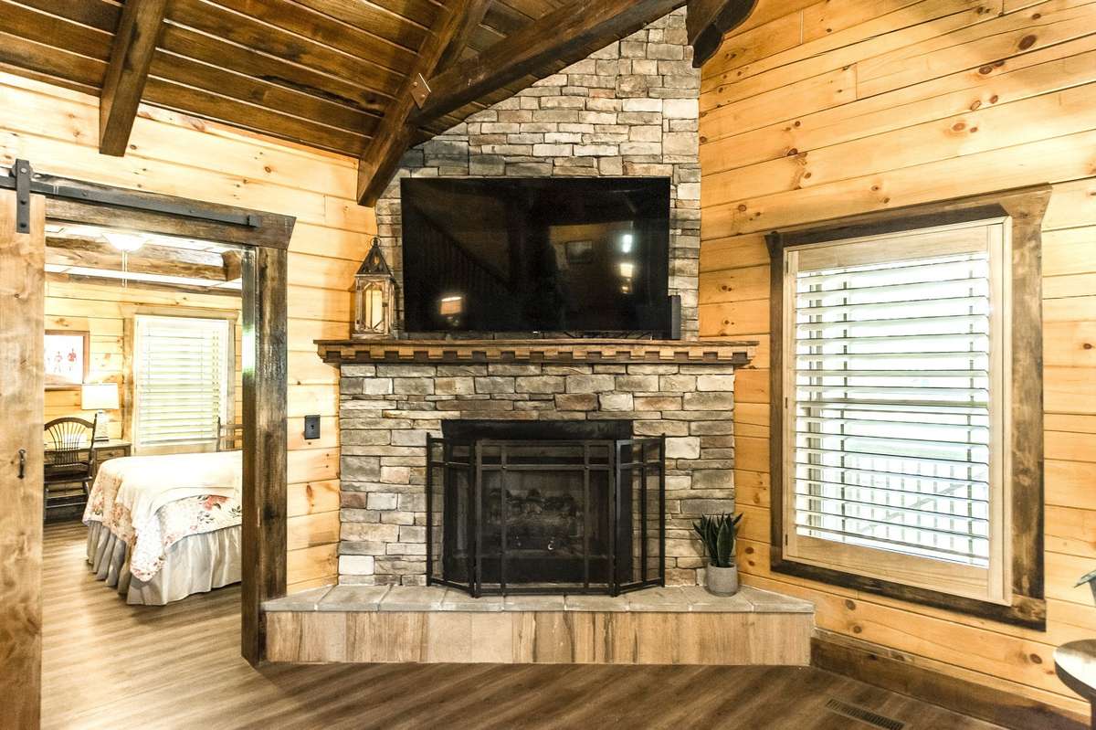 Gas fireplace