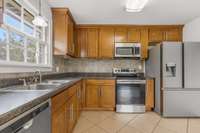 AND...;) All of the stainless appliances will remain.