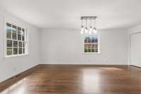 See just how spacious the dining room actually is...